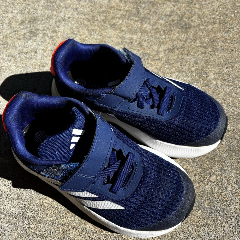 Kids Navy Blue Athletic Shoes